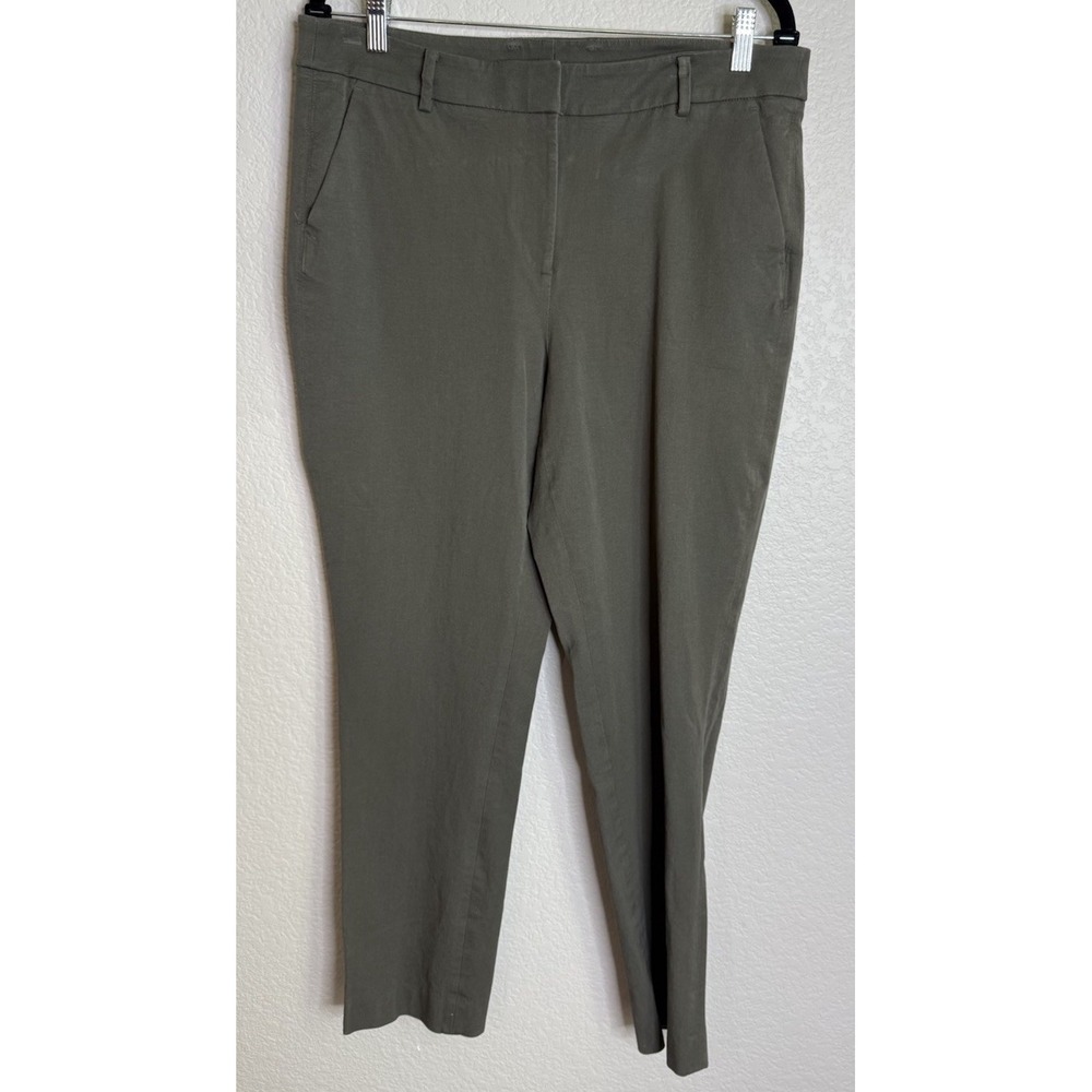 Chicos Womens 2 US 12 Regular Chino Pants Pockets Career‎ Office Preppy Classic